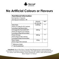 New Leaf Maca Root Tablets With Ashwagandha